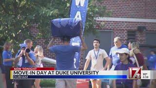 'It's a really special time': Duke University welcomes 100th class in school history on move-in day