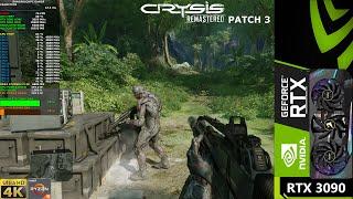 Crysis Remastered Max Settings Patch 3 4K DLSS | RTX 3090 | Ryzen 9 5950X