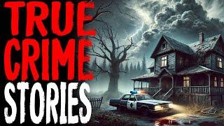 Disturbing True Crime Stories For Sleep With Rain Sound | Black Screen | Mr. Nightscared