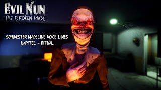 Evil Nun The Broken Mask Sister Madeline Voice Lines | Satanic Ritual