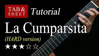 La Cumparsita (HARD version) - Guitar Lesson + TAB