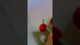 Cherry food art 🪴Subscribe 