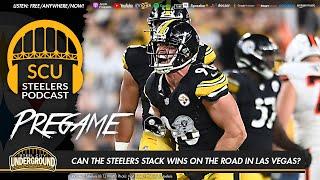 Can the Steelers stack wins on the road in Las Vegas?