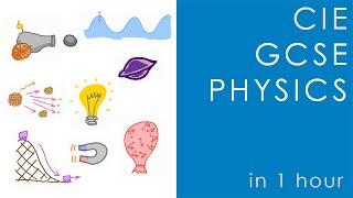 All of CIE PHYSICS iGCSE in 1 hour - International GCSE O-level Science