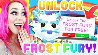 How To Get The *FROST FURY* FOR FREE In Roblox Adopt Me! Roblox Adopt Me Christmas Update Frost Fury