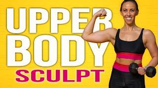 40 Minute Upper Body Sculpt Workout | DRIVE - Day 19