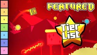 Featured Page TIER LIST - Geometry Dash