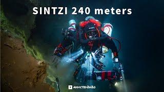 240M CAVE DIVE AT SINTZI SPRING, GREECE