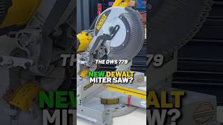 New DeWALT Miter Saw Model 2025 #tools