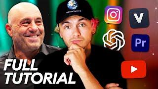 Making Motivational Instagram Reels with ChatGPT (Full Tutorial)