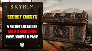 Skyrim's Hidden Chests, Secret Loot & EASY Gold (The Elder Scrolls: Skyrim)