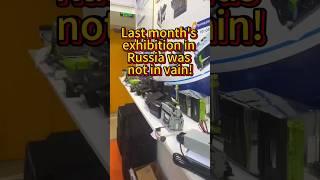 Going to Russia to exhibit, the harvest far exceeded expectations! #poss