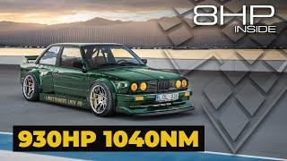 E30 with 8HP70 gearbox and 2.9L turbo swap - Onboard