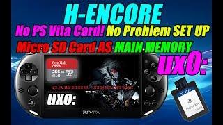 SET UP MICRO SD CARD AS MAIN MEMORY UX0! Hencore PS VITA 3.65, 3.67 & 3.68! Install Guide!