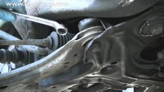 How to Remove a VW Lower Control Arm Wishbone