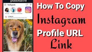 How To Copy Our Instagram Profile URL ID Link || By-Gita Tech Secret 