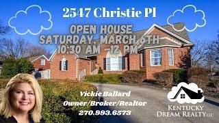 2547 Christie Pl Marketed by Vickie & Kentucky Dream Realty LLC