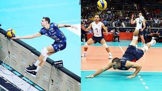 Acrobatic Volleyball Saves