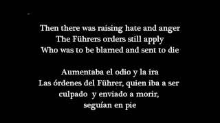 Sabaton ~ The Final Solution [English Lyrics and Spanish Subs.]