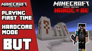 Hardcore Mode In Mcpe || Playing first time hardcore mode BUT (Magma Gaming Hindi)