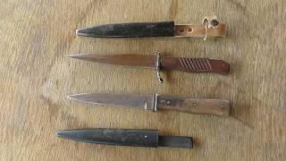 Окопник Вермахта Infanteriemesser 1942 года hat 1942 / German trench knife Infanteriemesser  1942