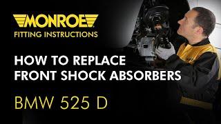 How to replace Front Shock Absorbers - BMW 525 D