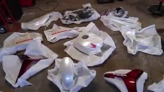 2007 CBR600RR AuctMarts Fairing Unboxing