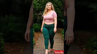 "Confident Curves in Motion | Street Style USA Lookbook "#CurvyStyleUSA  #youtubeshorts