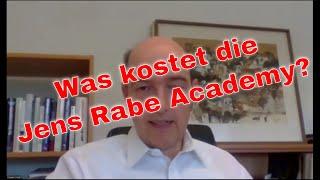 Was kostet die Jens Rabe Academy?