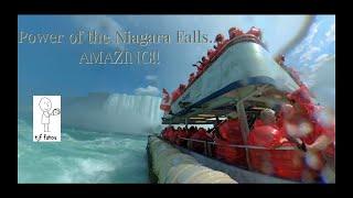 Aboard the Hornblower tour boat at Niagara Falls - Canada. #niagarafalls #hornblower