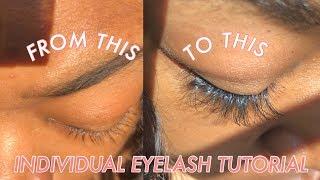 INDIVIDUAL EYELASH TUTORIAL 