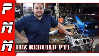 1UZFE-VVTi Engine Rebuild Pt 1 Bottom End Rebuild