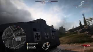 Tank shell clips Plane!! How did he survive that?!