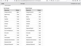 Registering your app at Cerner Code Console