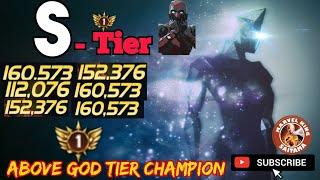 Above God Tier Champion - S Tier  | You Won't Guess This Champion !!!