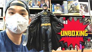 Batman 1989 style statue Unboxing Diamond Select Gallery