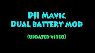 DJI Mavic - Updated dual battery mod how-to