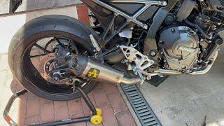 Suzuki GSX 8S Arrow Exhaust Full System Install