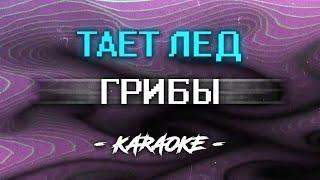 Грибы - Тает лёд (Караоке)