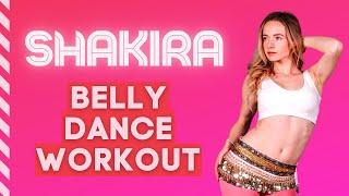 10 Min Shakira Dance Workout for Amazing Abs | Belly Dance Workout