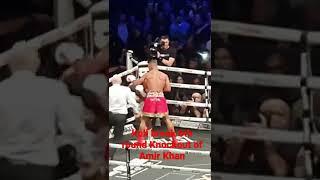 Kell Brook knocks out Amir Khan in the 6th round in Manchester