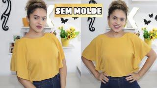 Diy- Blusinha linda e MUITO FÁCIL para Iniciantes