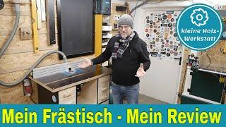 Mein Frästisch - mein Review - Bauplan⏐kleine holzwerkstatt