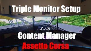 Triple Monitor Setup For Content Manager Assetto Corsa