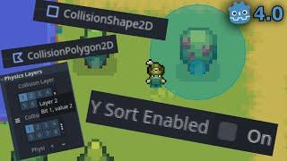 Full Guide To 2D Collisions in Godot 4