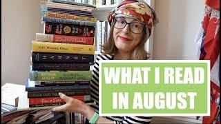 What I Read in August  22 Books