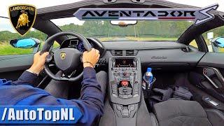 LAMBORGHINI AVENTADOR S V12 Roadster POV Test Drive by AutoTopNL