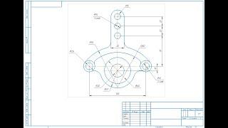 Видеоуроки Компас 3D V19. Сопряжения Компас в 3D V19