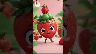  Strawberry Fun!  Sing Along with Polo Pal Rhymes | Fruity Adventure for Kids