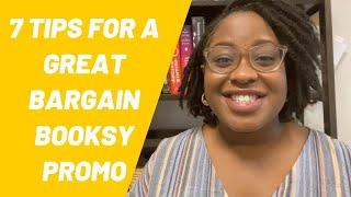 How to Promote Your Book With Bargain Booksy